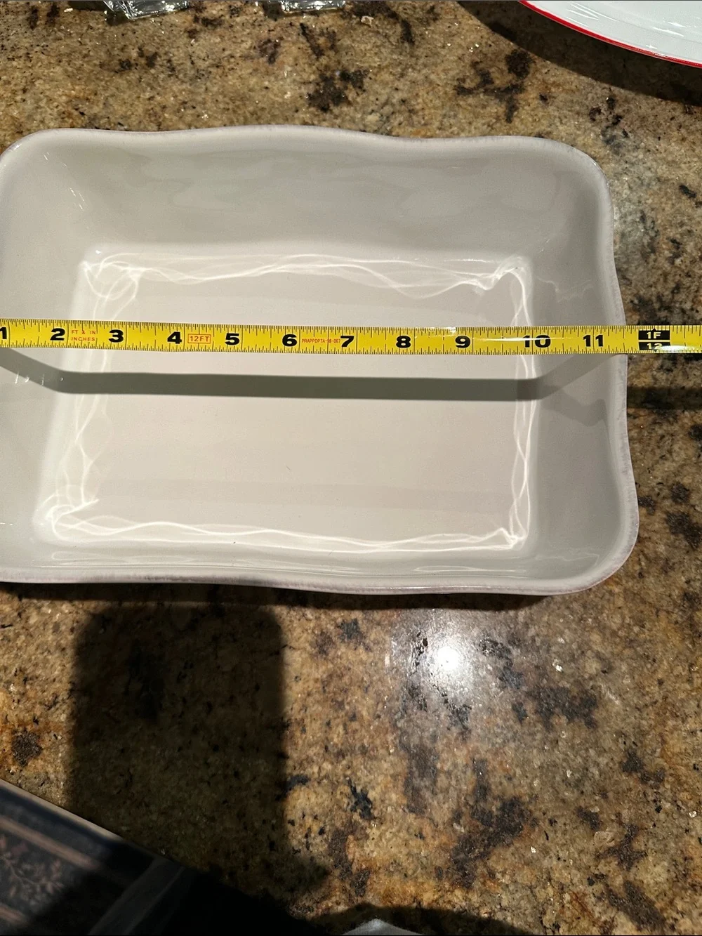 Crate & Barrel casserole dish